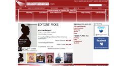 Desktop Screenshot of edfringereview.com